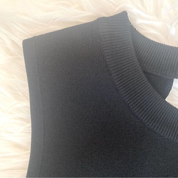 NWOT ‘T’ by Alexander Wang Open-Back Knit Dress Size L - Picture 9 of 12